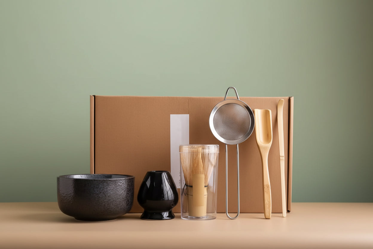 Kit à matcha de style japonais